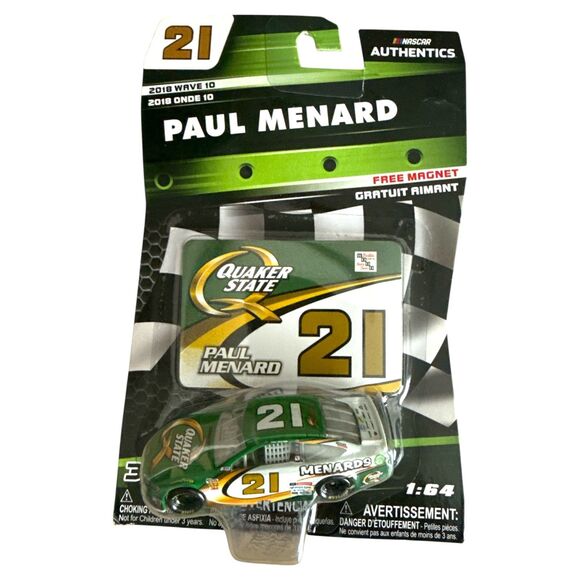 NASCAR Authentics 1:64 Set  Allmendinger 47 Menard 21 NIP Diecast Lot - Picture 4 of 4